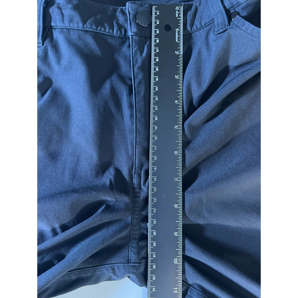 Lululemon 38x32 Black ABC Slim-Fit 5 Pocket Mens Warpstreme Pants - Picture 7 of 14